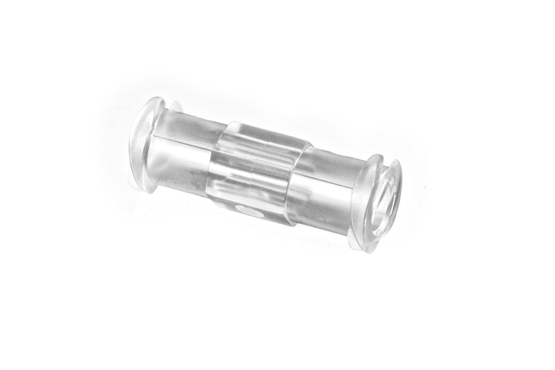 [Australia - AusPower] - Syringe Coupler, Luer Lock Adaptor (Polypropylene) - Female-to-Female (Qty: 10) 