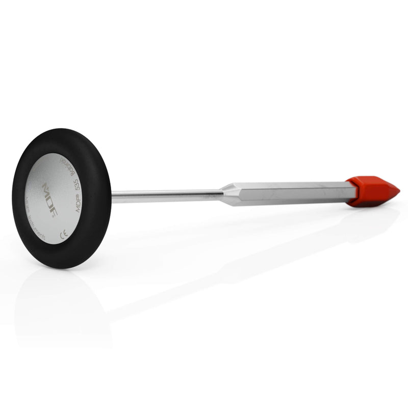 [Australia - AusPower] - MDF Instruments, Babinski Neurological Reflex Hammer with Pointed tip for Superficial responses - Free-Parts-for-Life & Lifetime Warranty - Black (MDF535-11) 