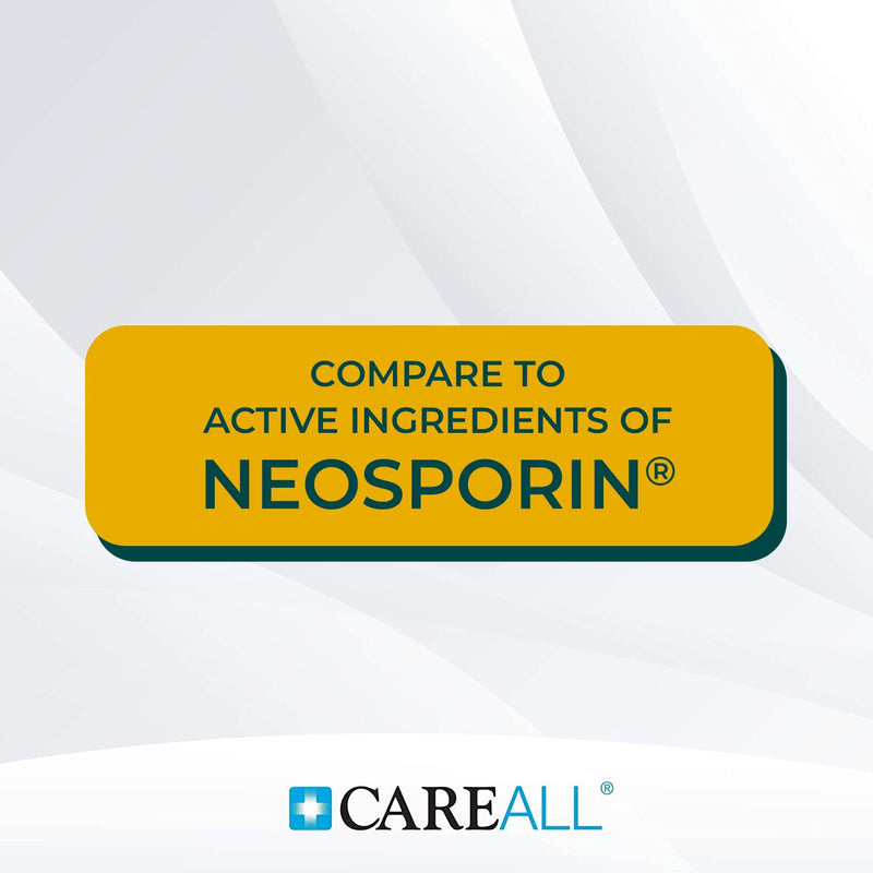 [Australia - AusPower] - CareAll Triple Antibiotic Ointment 1.0 oz (4 Pack), First Aid Ointment for Minor Scrapes, Cuts, and Burns to Help Prevent Infection, Compare to The Active Ingredients of The Leading Brand 
