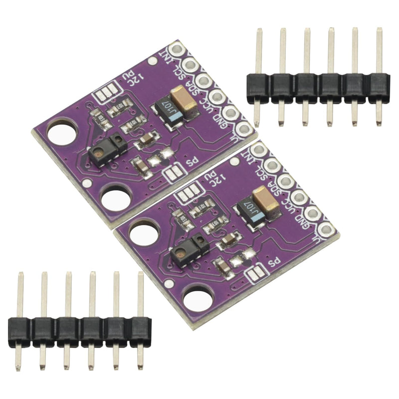 [Australia - AusPower] - 2Pcs APDS9960 Proximity Sensor Detection and Non-Contact Gesture Detection RGB Gesture Sensor APDS9960 Ambient Light 