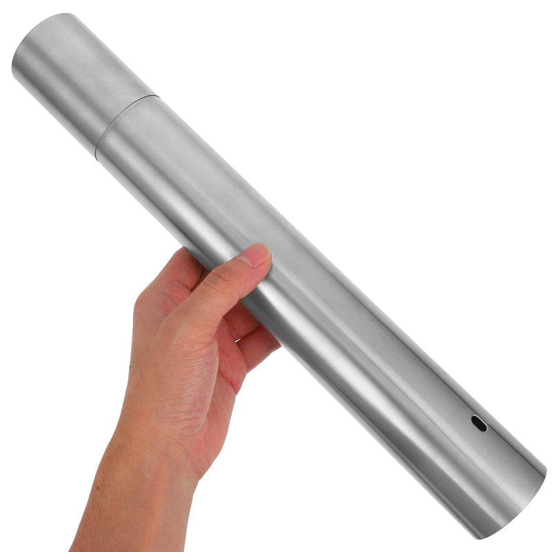 CHILDWEET Document Storage Tube Container Stainless Steel Large Capacity Lightweight and Portable for Birth Certificate and Important Documents on Various Occasions