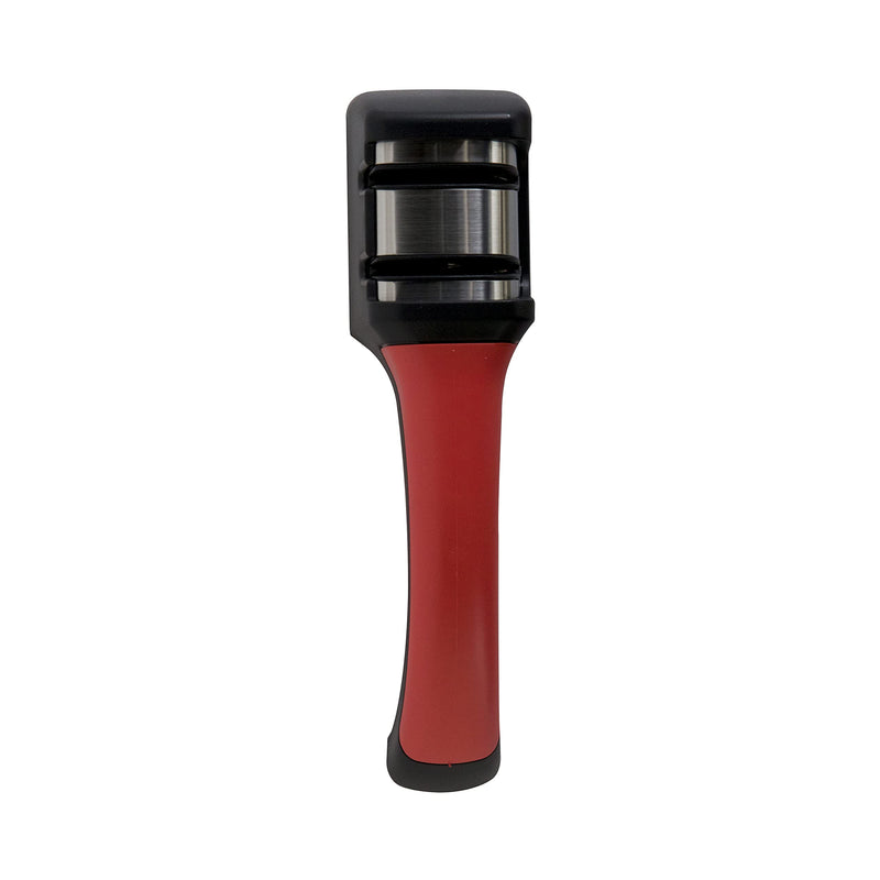[Australia - AusPower] - Chef'sChoice 463 Pronto Hone for 15-Degree Serrated and Straight Knives Diamond Abrasives Fast Sharpening, 2-Stage, Black 
