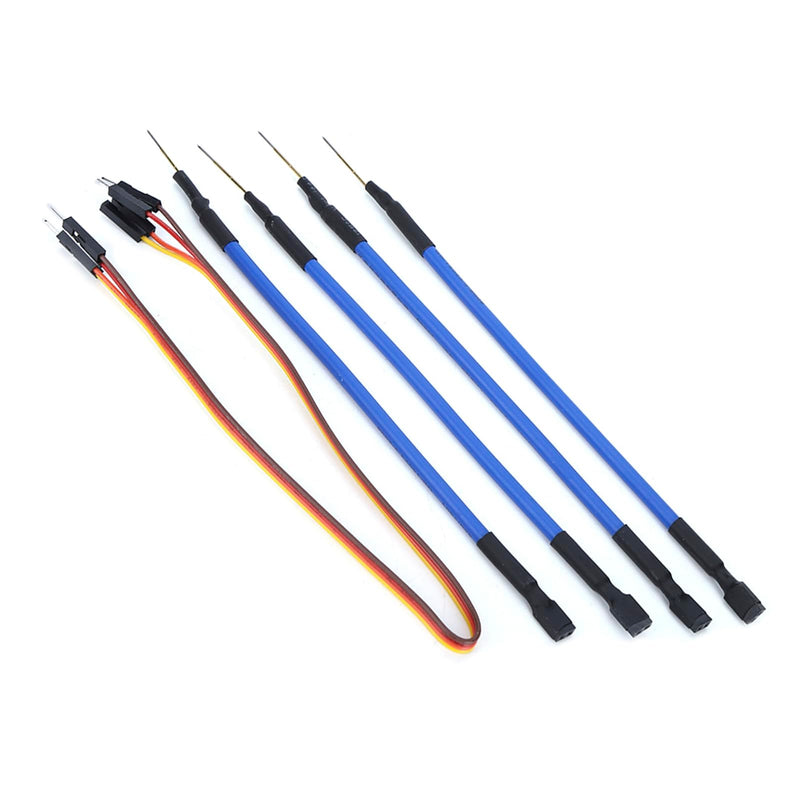 [Australia - AusPower] - Car LED Probe Pens, 8 Pcs Car LED BDM Frame 4 Probes Pens with Connect Cable for Ktag Kess V2 Fgtech BDM100 