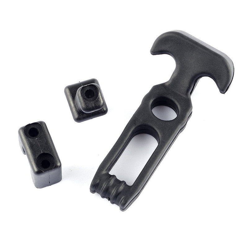 [Australia - AusPower] - 6Pcs Rubber Flexible T-Handle Draw Latches (Pack of 6) CYT1104 