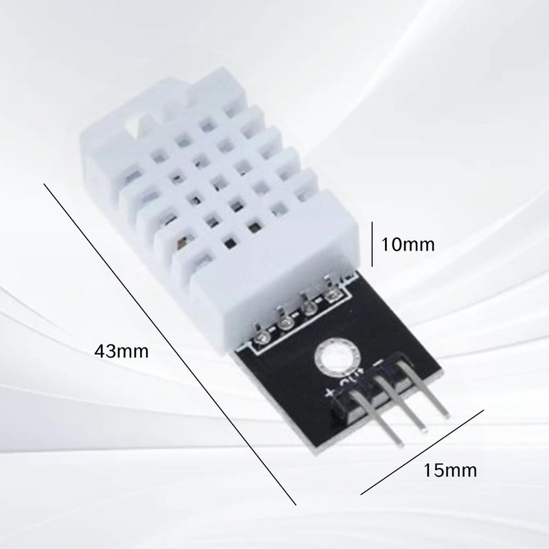 [Australia - AusPower] - NIIIYTYB 2PCS DHT22 Sensor Temperature-Humidity Monitor Digital Temperature and Humidity Sensor Replace SHT11 SHT15 Ideal for DTH22 Projects and Light Use 