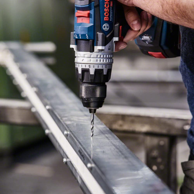 [Australia - AusPower] - Bosch Professional 19-Piece PointTeQ HSS Twist Drill Bit Set (for Metal, ProBox, Drill Driver Accessories) Ø 1-10 mm 