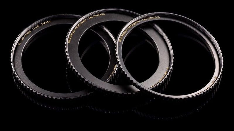 [Australia - AusPower] - Breakthrough Photography 77mm to 82mm Step-Up Lens Adapter Ring for Filters, Made of CNC Machined Brass with Matte Black Electroplated Finish 