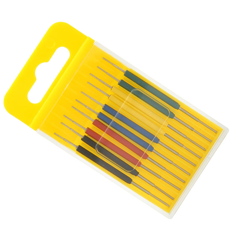 [Australia - AusPower] - Micro IC Hook Clip, 10Pcs Mini IC Clamp Adapter for SOP SOIC Test Leads, Multimeter Accessory 