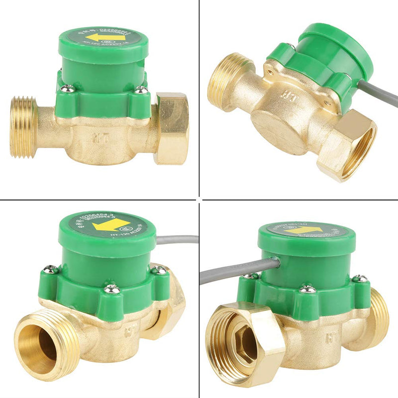 Pump Switch, HT-120 AC220V 1A G3/4"-3/4" Thread Sensor Switch Used in The Domestic Tap Water Pressure in The Low Water Pressure Range