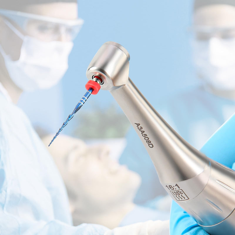 [Australia - AusPower] - JMU Dental Endodontic Niti Rotary Files #40 25mm, Blue Files Heat Activation Root Canal Engine Files, 6pcs/Pack R25-R40-R50 (25mm) 1 
