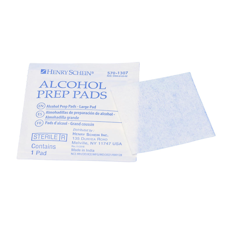 [Australia - AusPower] - Alcohol Prep Pads, Large, 2-ply, Sterile, Pack of 1 (200) 1 Count (Pack of 200) 