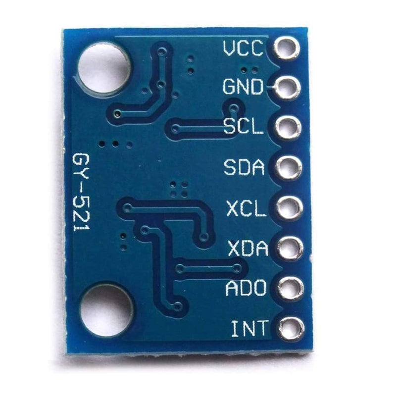[Australia - AusPower] - 12 Pieces GY-521 MPU-6050 MPU6050 3-Axis Accelerometer Gyroscope Modules,6 DOF 6-Axis Accelerometer Gyroscope Sensor Modules with 16-bit AD Converter for Data Output,IIC/I2C. 