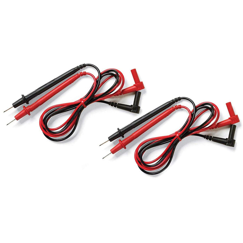 [Australia - AusPower] - 2Pair Banana Plug Multimeter Probe Pen Testing Connecting Cable Stick 2.6Ft 1000V Black Red for Digital Multimeter Meter Multi Tester Lead Wire Voltmeter 2 Pairs 