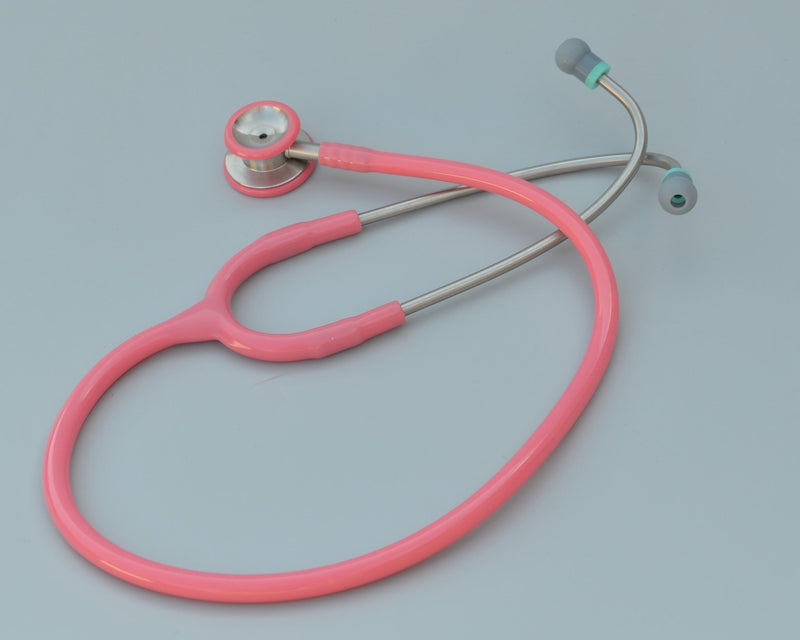 [Australia - AusPower] - Pediatric Size Diagnostic Stethoscope by KilaLabs KL-330 -Pink Pink 