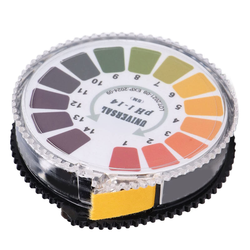 [Australia - AusPower] - Cocoarm Paper Test Strips, One Roll of Paper 0-14 Full Range, Test Paper with Storage Box Suitable for Any Liquid 