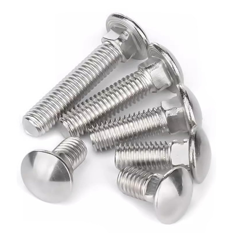 [Australia - AusPower] - 1/4-20 x 1-1/4" Carriage Bolts Screws, Stainless Steel 18-8 (304) Round Head Square Neck Carriage Bolts, Fully Threaded, Pack of 20 1/4-20 x 1-1/4" 