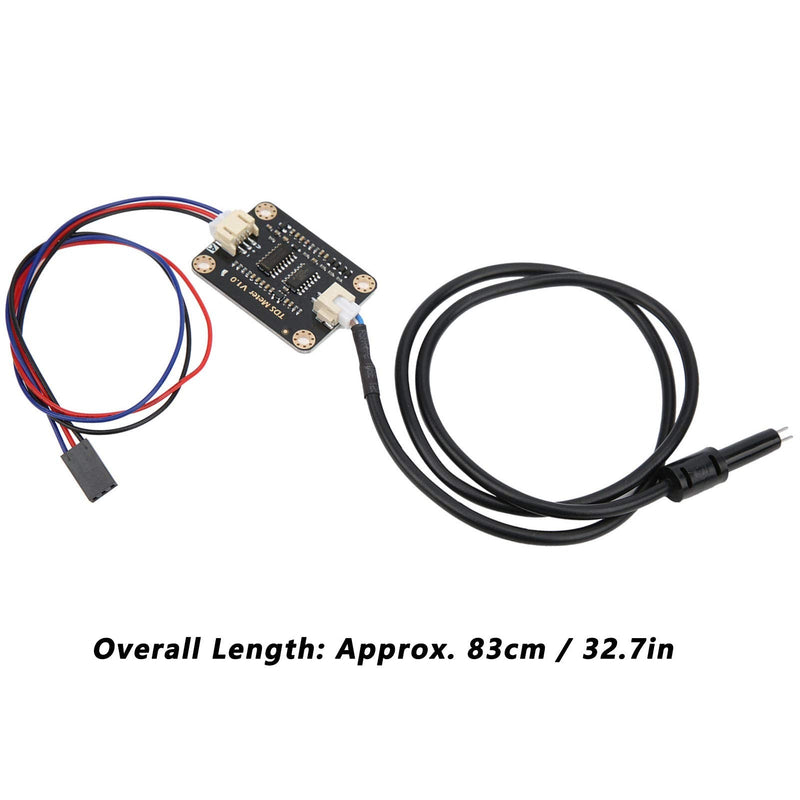 [Australia - AusPower] - Garosa Water Conductivity Sensor, Domestic Water Hydroponics Sensor with Waterproof Probe for Liquid Quality Monitoring Detection Tester Module Parts 