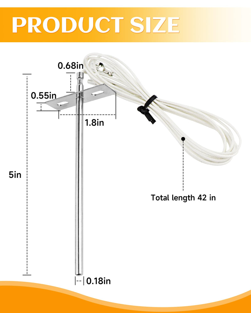 [Australia - AusPower] - Oven Thermostat Probe Replace for 1181996, Thermostat Probe Assembly Compatible with B-Series, BGS/12SC, BGS/22SC etc 