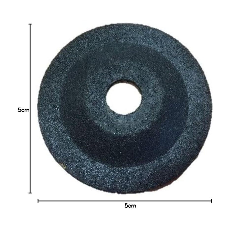 [Australia - AusPower] - SW-Stahl S3294-80 Grinding Disc, Diameter 50 mm, Pack of 10, Sanding Discs for Metalworking, Angle Grinder Accessories, Grinding Disc for Compressed Air Angle Grinder 