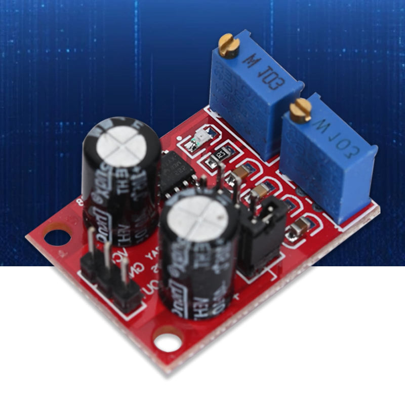 [Australia - AusPower] - 5 pcs NE555 Pulse Frequency Duty Cycle Square Wave Signal Generator Stepper Motor Driver 