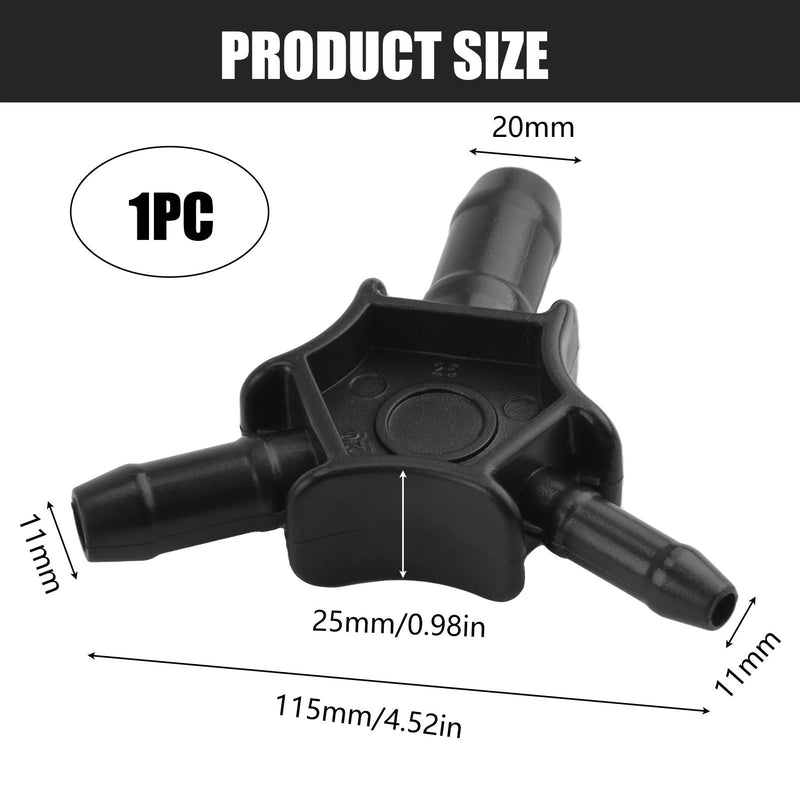 [Australia - AusPower] - Multi Calibrator/Deburring for Multilayer Pipes 16-20-25 mm, Calibrator Deburring for PEX-AL-PEX and Aluminium Composite Pipe, Calibrator Mandrel Plastic Precise for Pipe Calibration and Deburring 