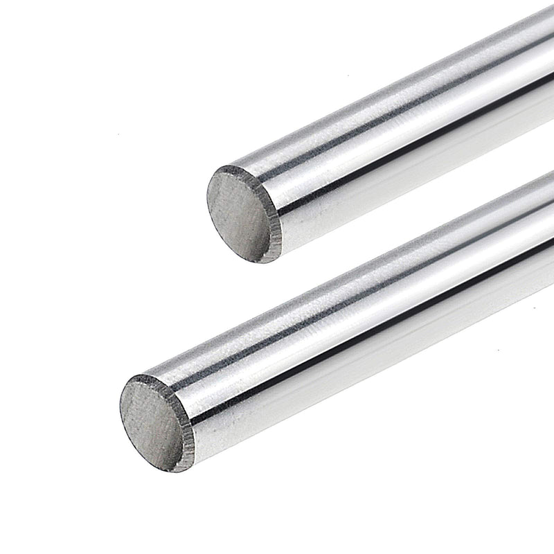 [Australia - AusPower] - 2PCS 8mm x 150mm Steel Rod Linear Rod Motion Shaft for 3D Printer and DIY Craft Tool (150mm, 2) 