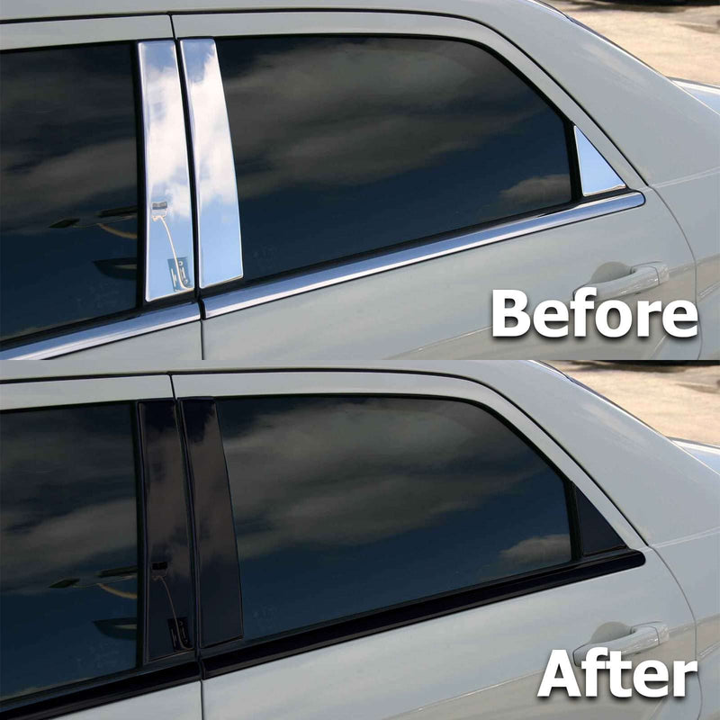 2 in x 75 FT 3D Carbon Fiber Black Vinyl Wrap Kit Sticker Decal for Black Out Chrome Remove Window Trim Door Trim Self-Adhesive Air Release Waterproof and Scratch DIY 2 in x 75 FT