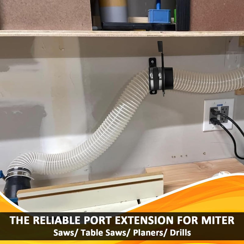 2pcs 2.5in Blast Gates- Blast Gates 70133 1/2 Inchfor for vacuum & dust collector accessories or fittings,Connect 2.5 in ID dust collector hoses/Ports