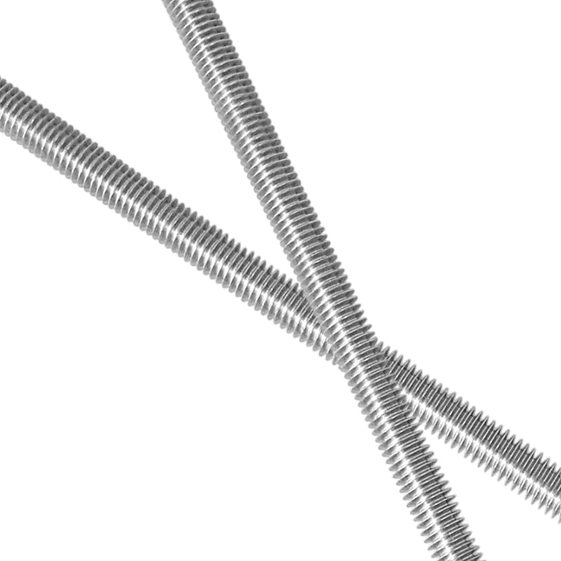 [Australia - AusPower] - 2 Packs 304 Stainless Steel 3/8"-16 Thread Fully Threaded Rods, 12" Length, Right Hand Threads 2 