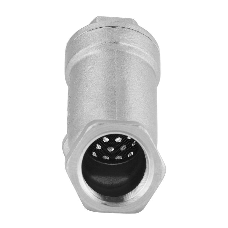 [Australia - AusPower] - Y Strainer, DN15 1/2 Inch PT Thread Stainless Steel Y Filter Strainer Pump Filter for Water Gas, 7 × 6 × 2.5 cm 