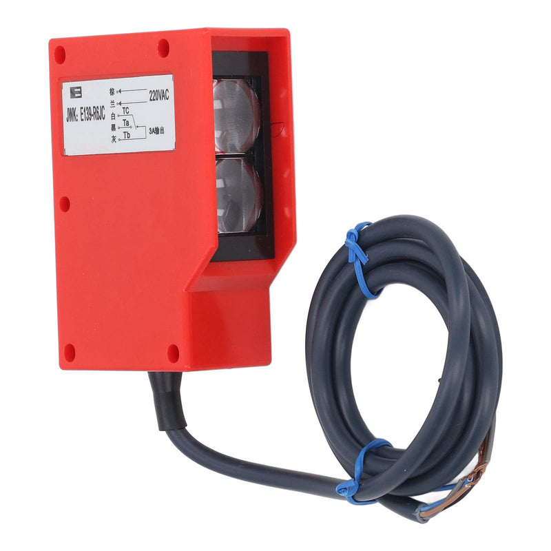 [Australia - AusPower] - AC220 V Light Barrier, IP54 Protection, 6 m Range, Diffuse Reflection, Light Barrier, Obstacle Avoidance Sensor 