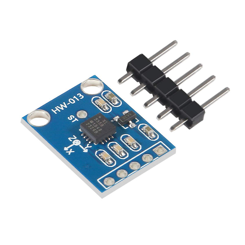 [Australia - AusPower] - 2PCS ADXL335 3-Axis Accelerometer Angular Transducer Sensor Module GY-61 Analog Output 3V-5V 