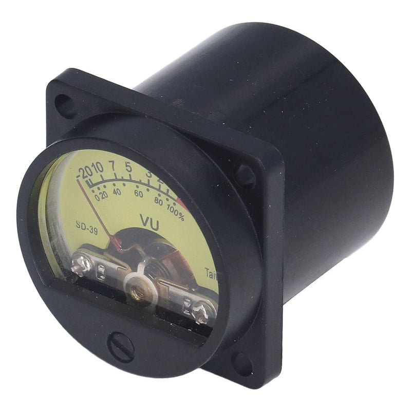 [Australia - AusPower] - VU Meter, VU Meter Vibration Static Proof Amplifier Volume Level Meter With Backlight VU Panel Meter Plastic Iron VU Meter, Sound and Noise Meters 