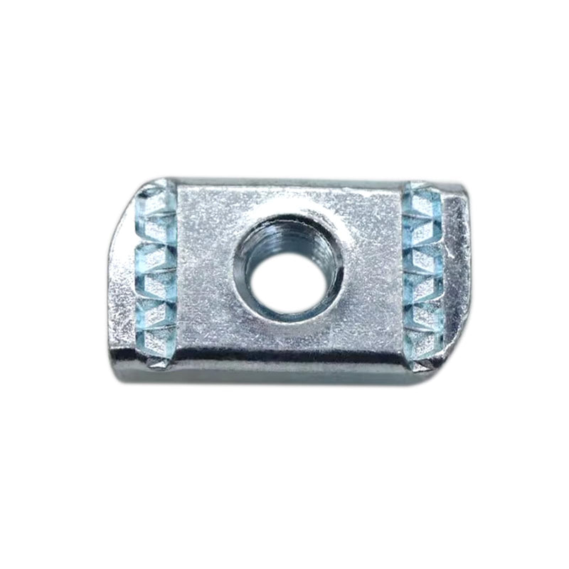 [Australia - AusPower] - Strut Channel Nuts, 3/8"-16 No Spring Thickened Nuts with Zinc Plated, without Spring Nuts Use On Channel Struts (10 Pack) (3/8"-16) 3/8-16 Without/No Spring 