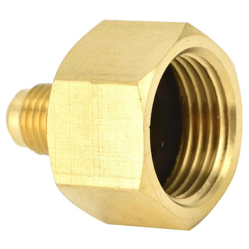 Refrigerant Adapter, W21 to 1/4SAE Air Conditioning Accessory Filling Connector for R32 R134A R407A R404A R422A R422D