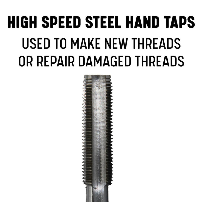 [Australia - AusPower] - Drill America m12 X 1.25 Tap and Die Kit, HSS Plug Tap and Carbon Hex Die, POUT Series Tap and Hex Die 