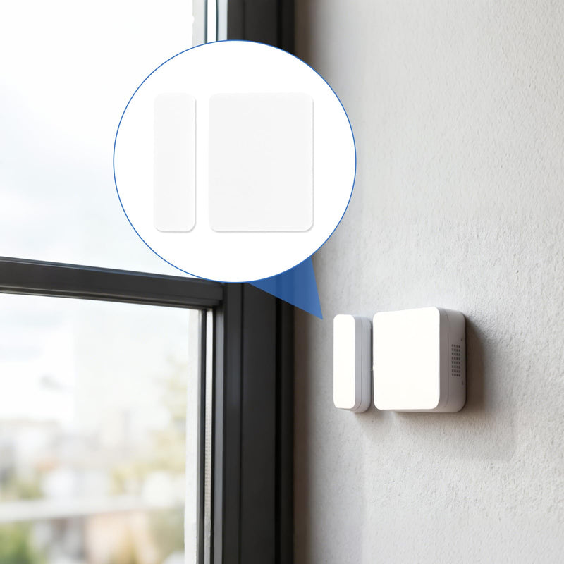 20 Kits Sensor Replacement Adhesive Pads for SimpliSafe, Safe Entry Sensor Adhesive Stickers Pre-Cut Double-Sided Sticky Tape Strips for Door Window Cabinet & Garage 20