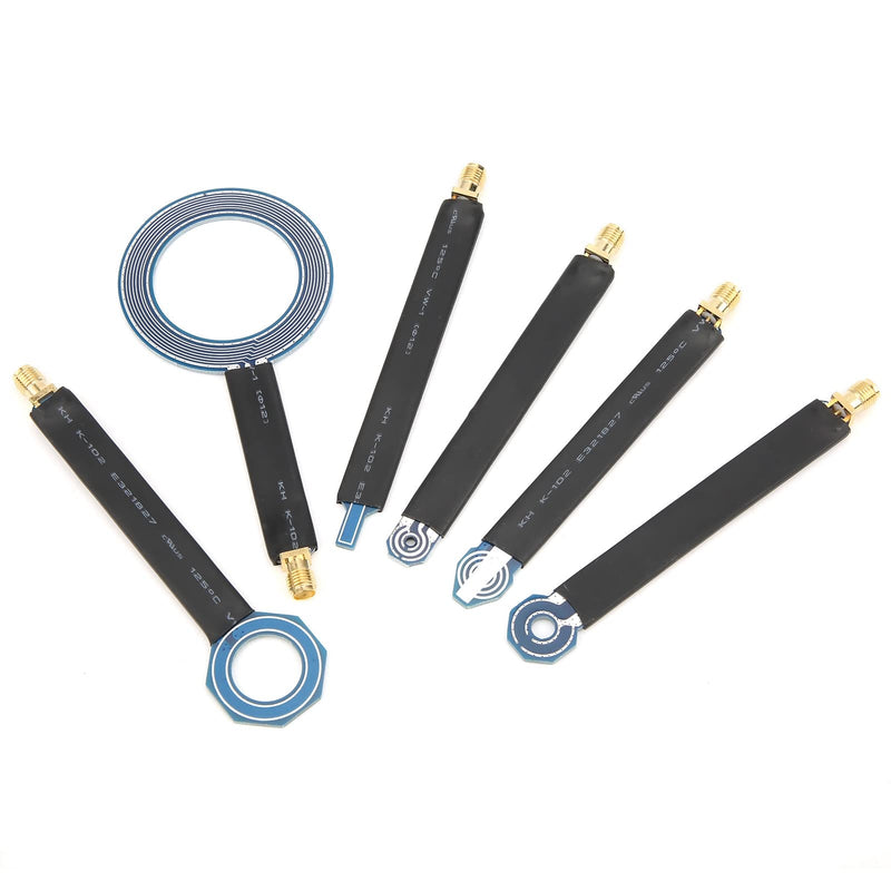 6-Piece Magnetic Near Field Probe H Field Probe Set EMI SMA PCB Line Radiation Male Test Antenna Tester 1.6 mm / 0.1 Inch