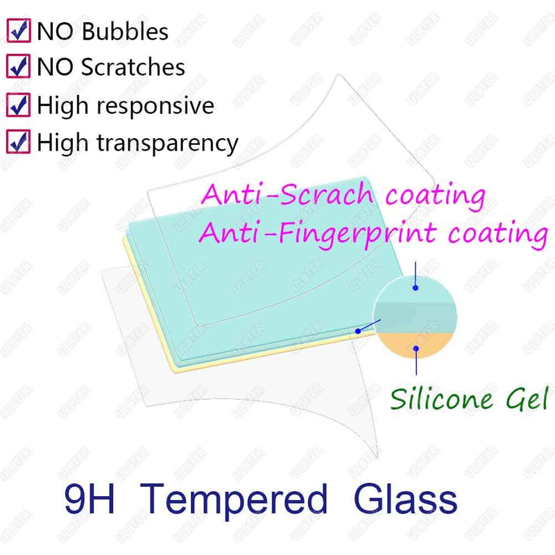 [Australia - AusPower] - Screen Protector for Nikon Z9 Z8 Z 8 Z 9 + Top Screen [2+2Pack], Tempered Glass Cover 0.3mm 9H Hardness Anti-Scrach Anti-Fingerprint Anti-Bubble 