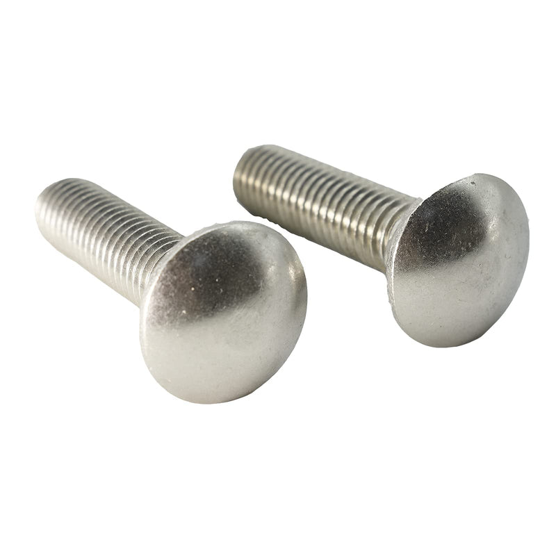 [Australia - AusPower] - 5/16"-18 X 2-1/2"(25pc) Stainless Carriage Bolt, 18-8 Stainless Steel Full Thread Coverage,Carriage Bolt,by SANTIE 5/16"-18 X 2-1/2"(25pc) 