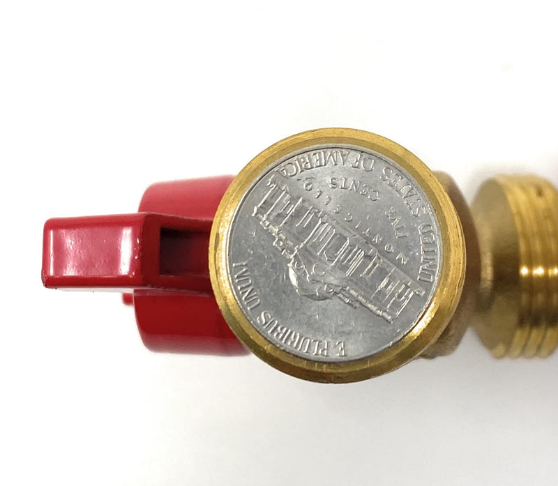 [Australia - AusPower] - Brass Ball Similar to Arrowhead Brass [79-212] 3/4" Male NPT inlet with 3/4 water hose outlet ideal for gardens and patios Llave de Manguera o Nariz 3/4" Hose Bibb 3/4" Llave de Manguera Esfera Maripo 
