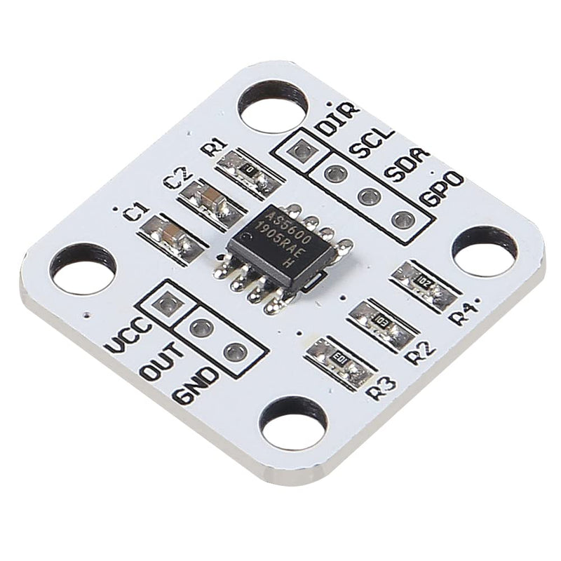 [Australia - AusPower] - 4PCS AS5600 Magnetic Encoder 12bit high Precision Magnetic Induction Angle Measurement Sensor Module 3.3V (4 PCS) 4 PCS 