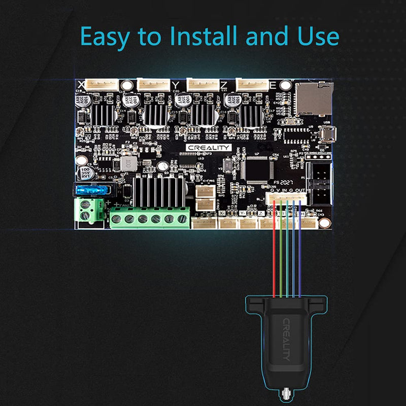 Creality Upgraded CR Touch Auto Bed Leveling Sensor Kit for 32 Bit V4.2.2/V4.2.7 Mainboard Ender 3 V2/3/Pro/Ender 5/Pro/CR-10 3D Printer