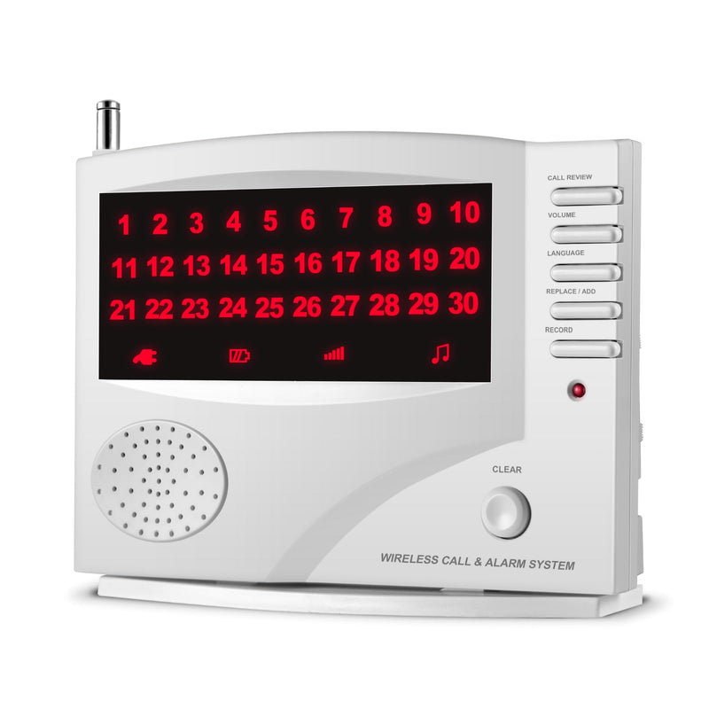 Wireless Call System Central Monitoring Unit CMU Only for Clinic Care Home Restaurant Nurse Call Caregiver Pager Elderly Customer Seniors Additional Component