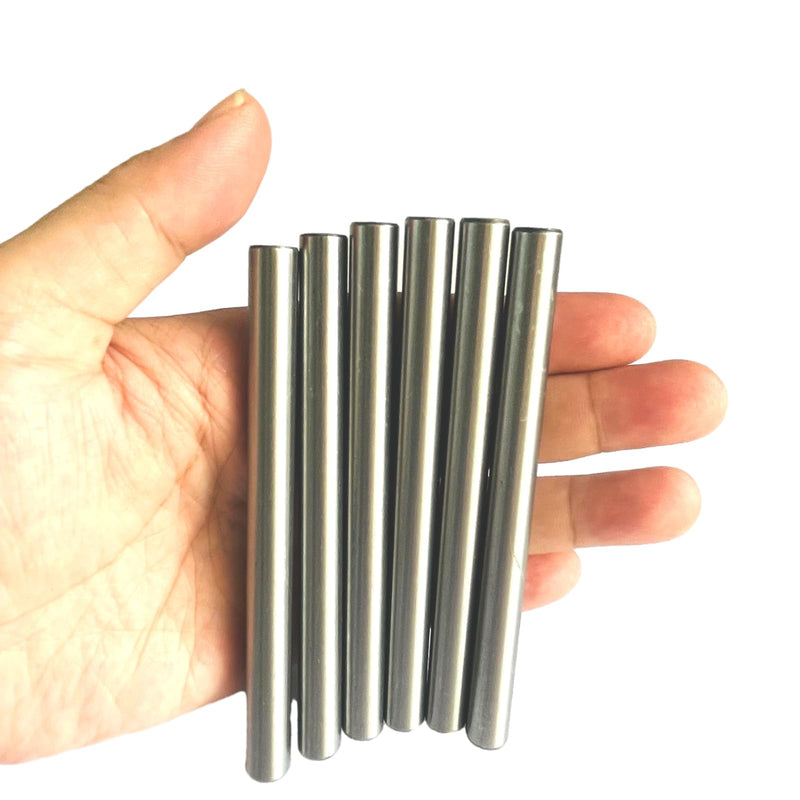 [Australia - AusPower] - 6pcs 3/8 x 4 Dowel Pins,3/8 inch x 4 inch Metal Dowel pins Shelf Pegs 3/8,Support Shelves,Bearings Alloy Steel Wood Bunk Bed peg 3/8 x 4 Inch 
