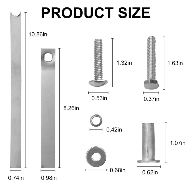 [Australia - AusPower] - Toliet Seat Anchor Kit for Kohler 84999 Toilet Parts, for Kohler Toilet Seat Parts, Replace K-84999 K-3386 K-3393 K-3398 K-3564 K-14338 K-3607 