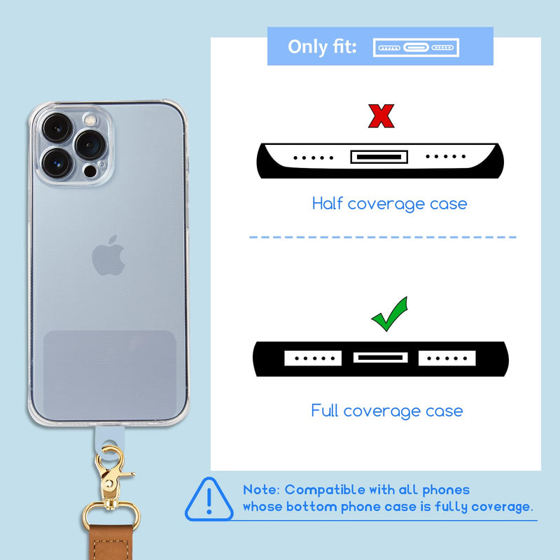 [Australia - AusPower] - Phone Lanyard Wrist Strap Crossbody, Be Kind Cell Phone Lanyard for Around The Neck Wristlet Adjustable Phone Strap, Rainbow Cute Lanyard for Keys iPhone Case ID Badges Phone Accessories 0 Be Kind 