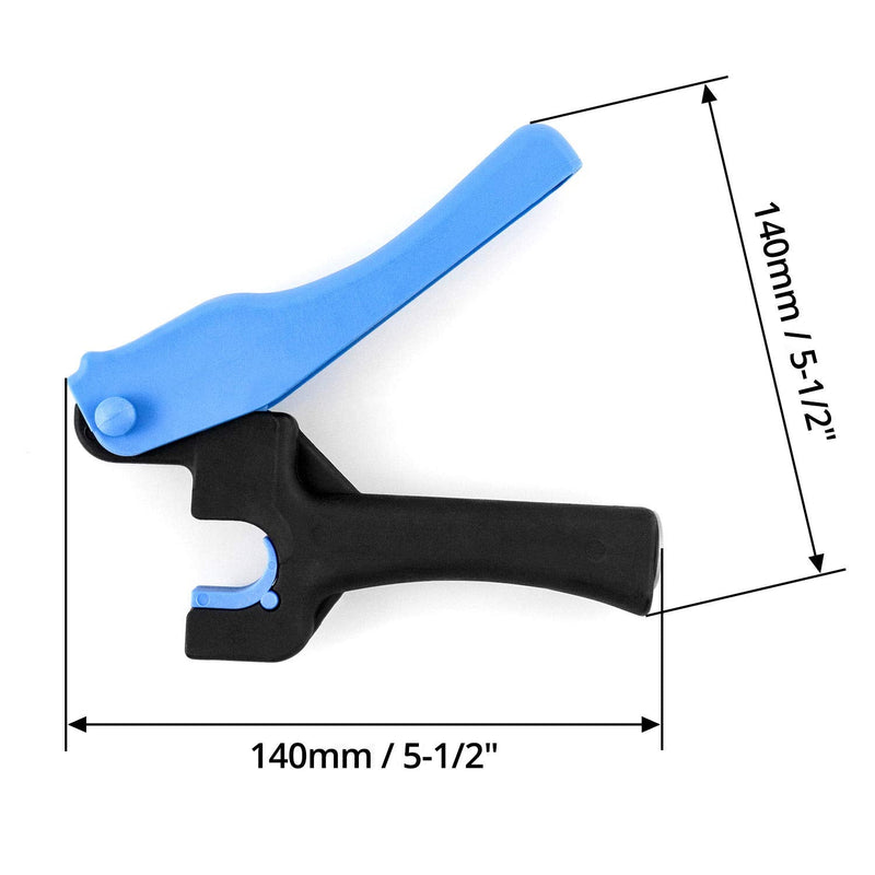 QWORK Drip Irrigation Tubing Hole Punch Tool for 1/4" Inch Fitting & Emitter Insertion Pro Punch Tool