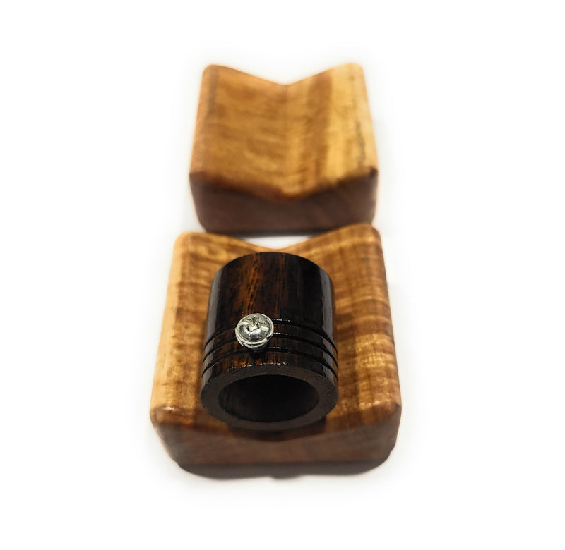 [Australia - AusPower] - Solid Hardwood V Blocks Pair for Holding Objects, Workshop or Hobby 