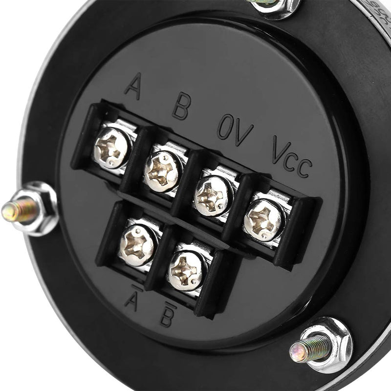 [Australia - AusPower] - 100PPR 6 Terminal Electronic Hand Wheel Manual Pulse Transmitter for CNC System (Black) 